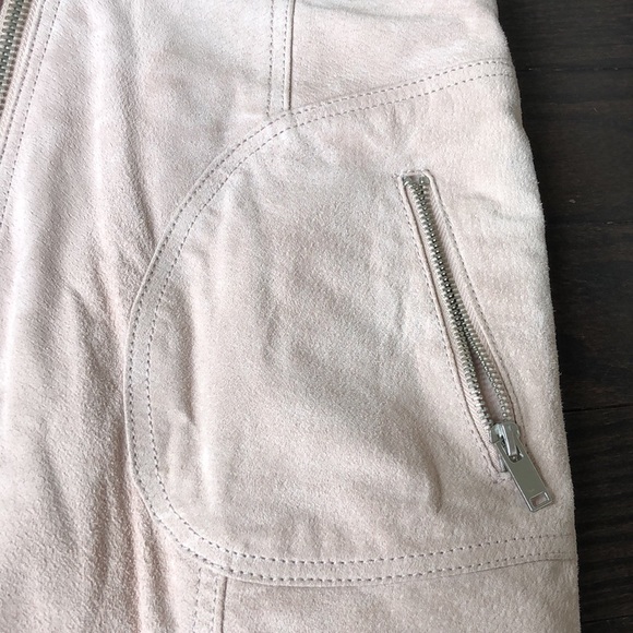 🌺MANGO leather/suede skirt - Picture 8 of 13